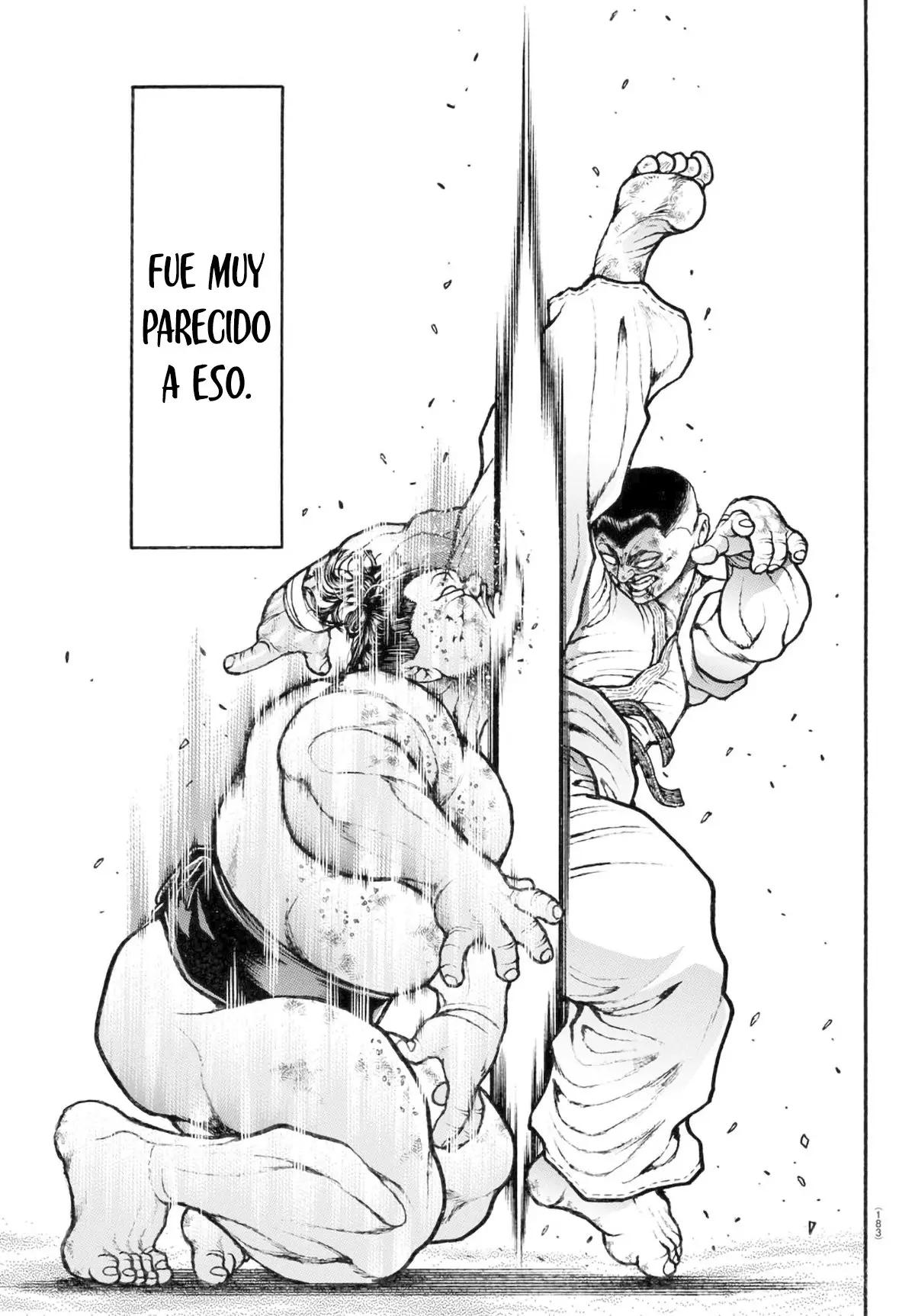 Baki Dou capítulo 82, página 6