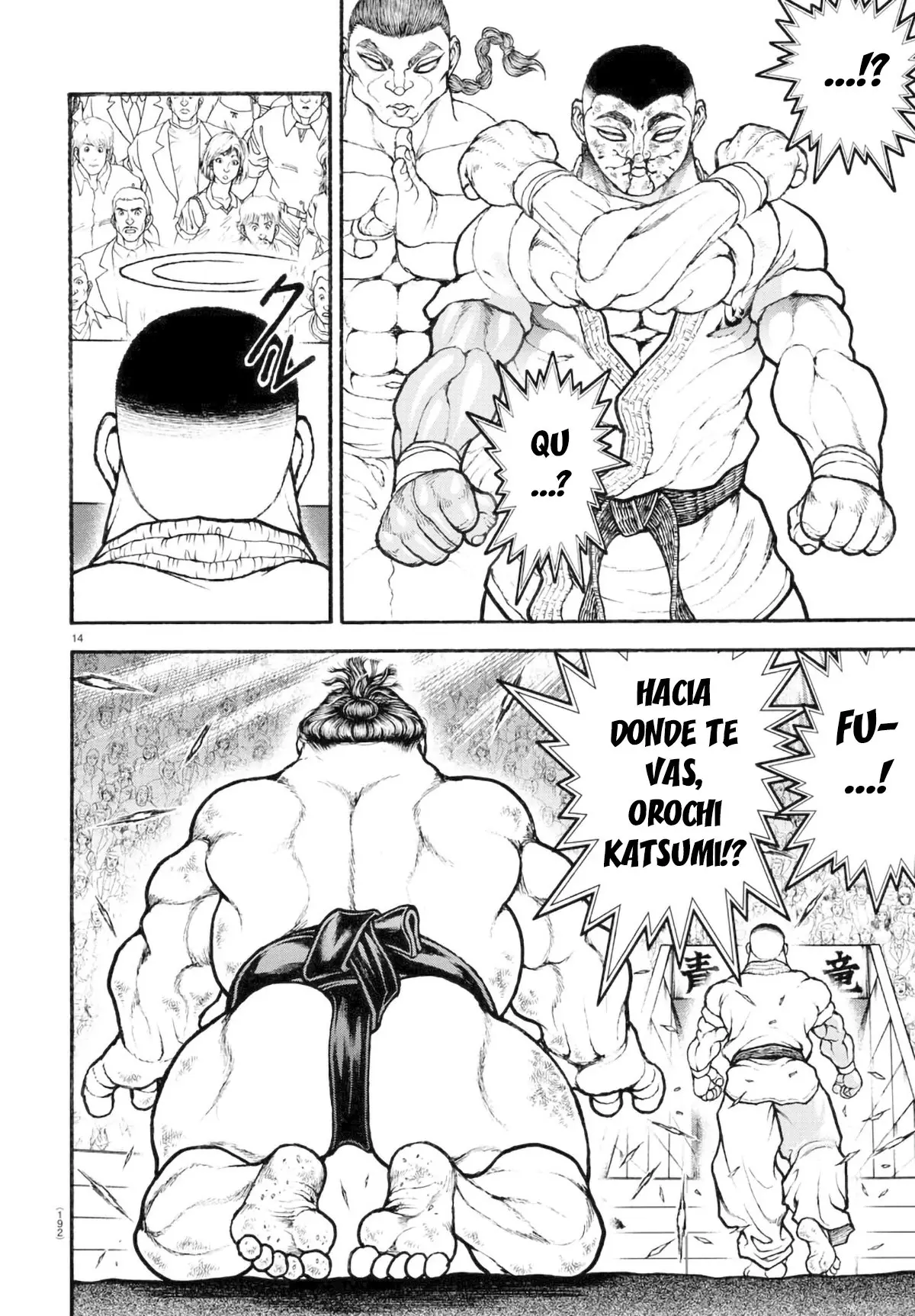 Baki Dou capítulo 82, página 15