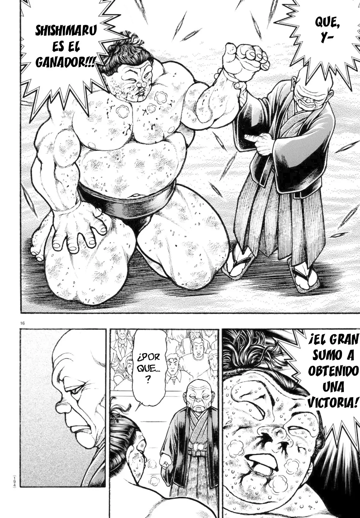 Baki Dou capítulo 82, página 17