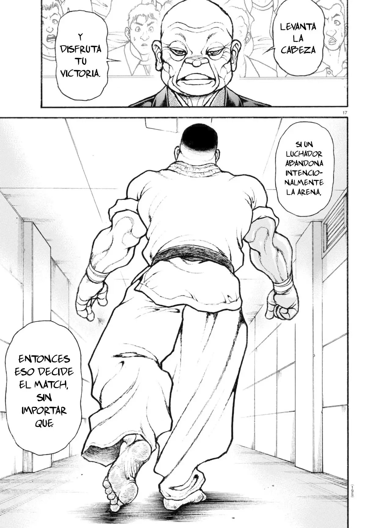 Baki Dou capítulo 82, página 18