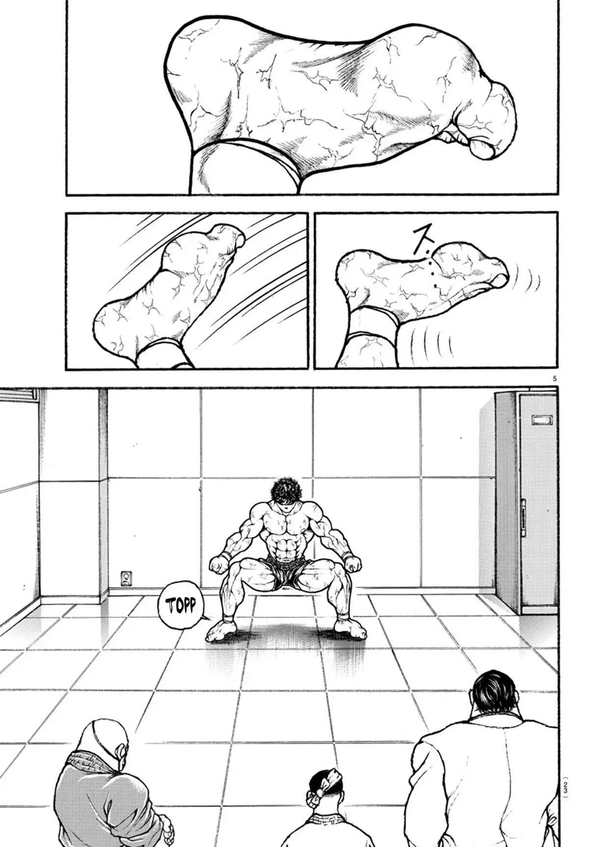 Baki Dou capítulo 83, página 7