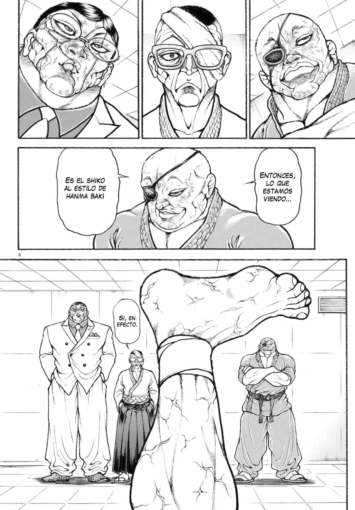 Baki Dou capítulo 83, página 8