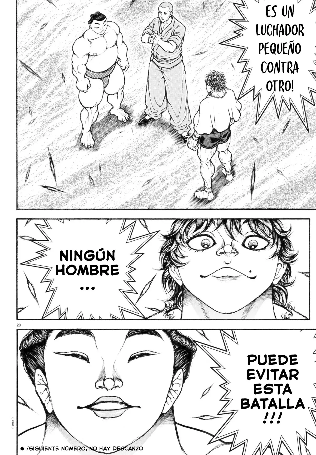 Baki Dou capítulo 83, página 21