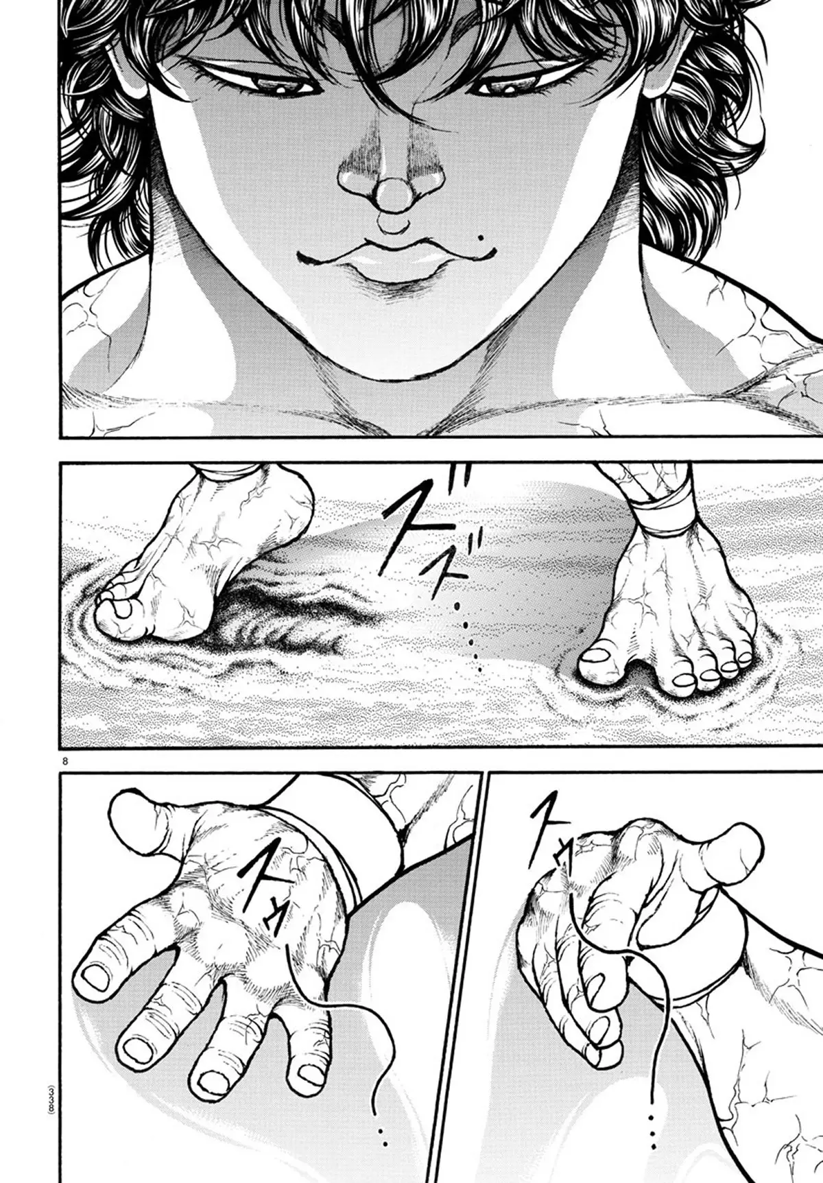 Baki Dou capítulo 85, página 9