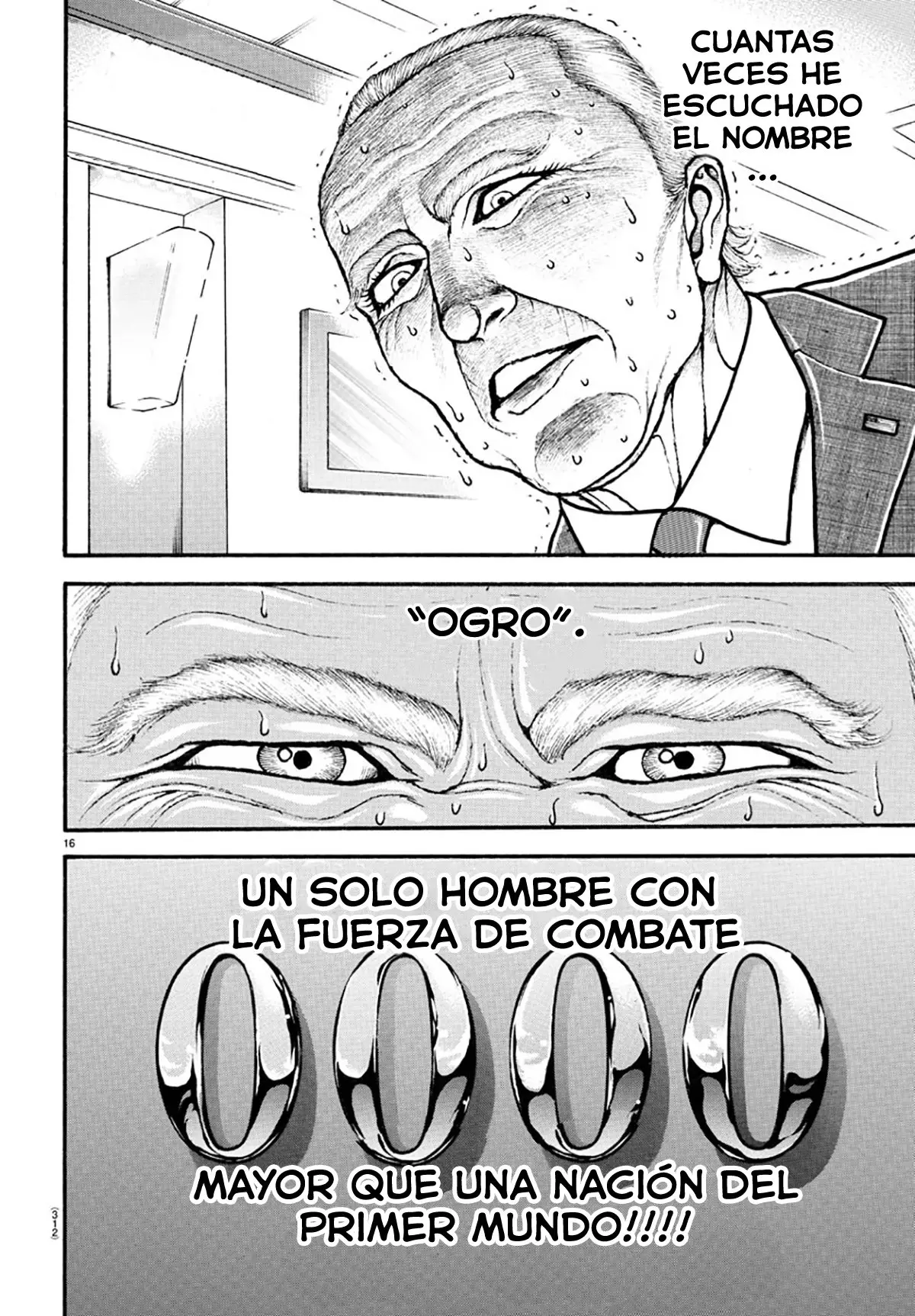 Baki Dou capítulo 86, página 17