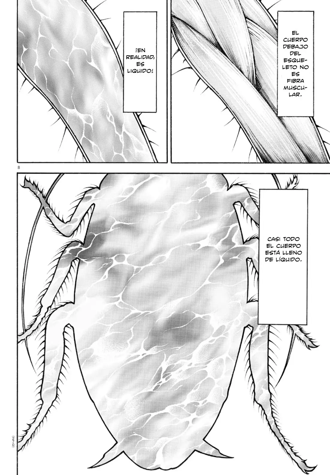 Baki Dou capítulo 88, página 9