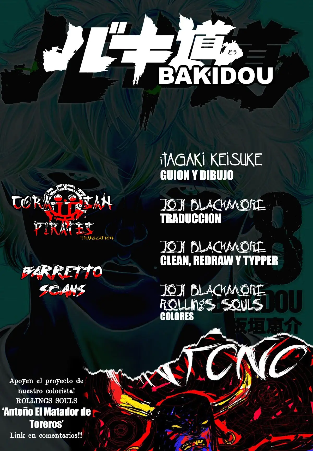 Baki Dou capítulo 89, página 1