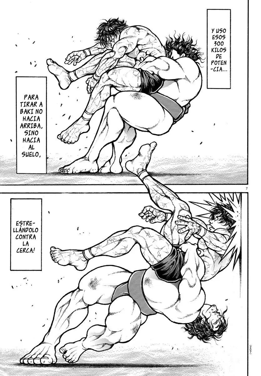 Baki Dou capítulo 90, página 8