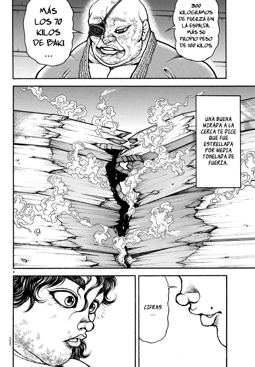 Baki Dou capítulo 90, página 9