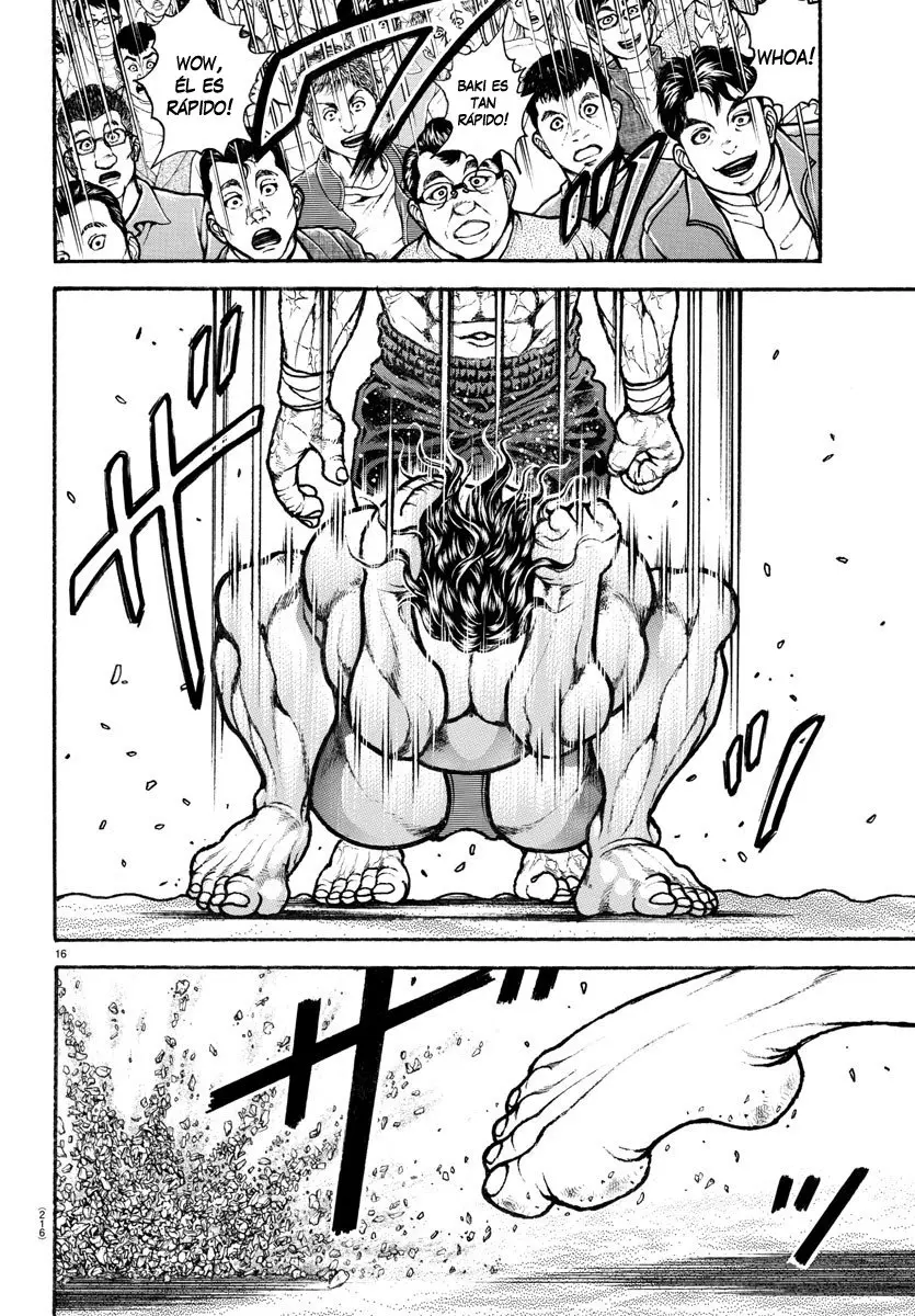 Baki Dou capítulo 90, página 17