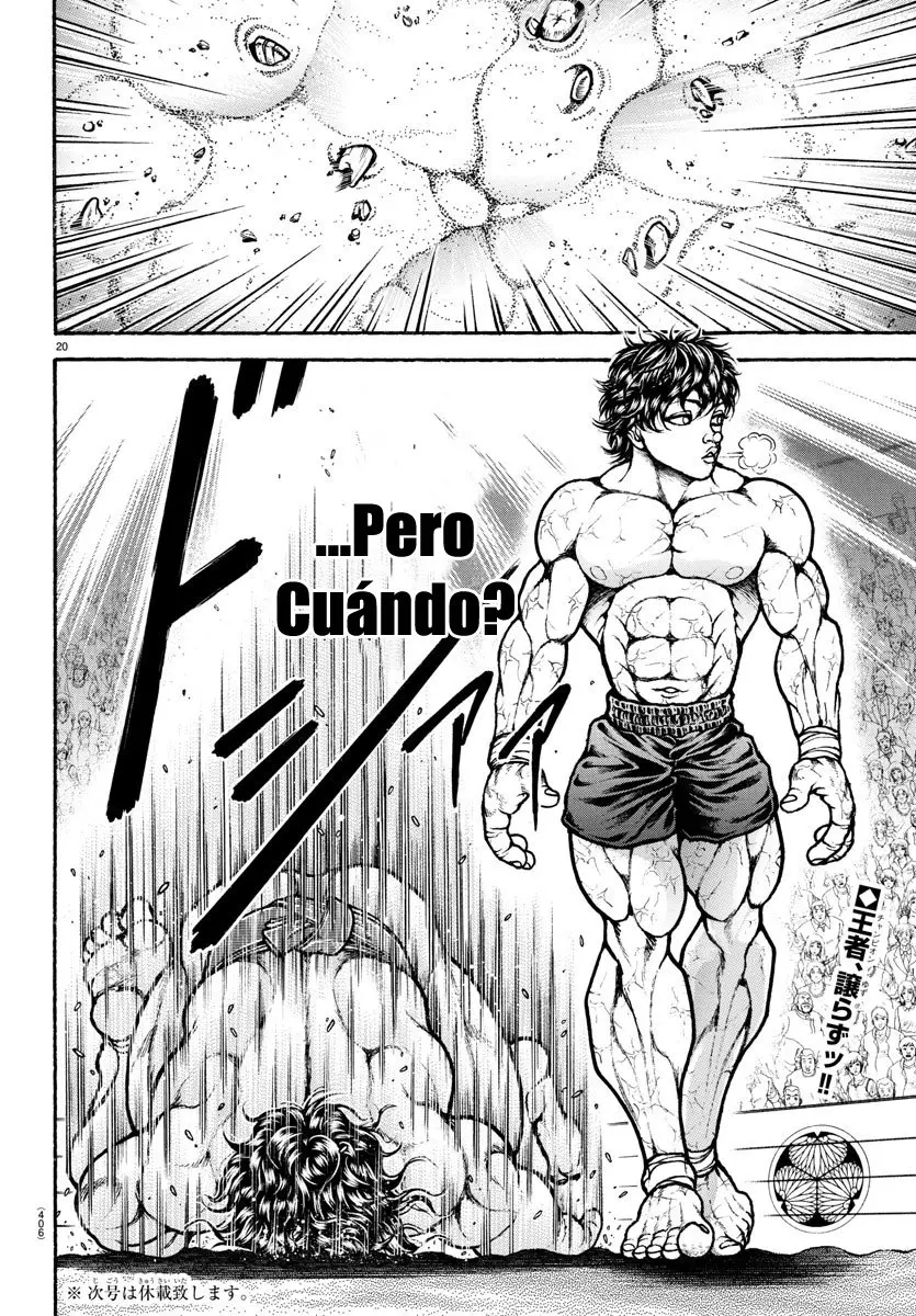 Baki Dou capítulo 91, página 21