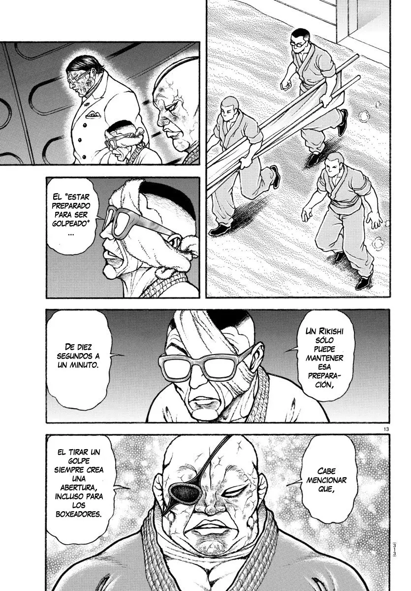 Baki Dou capítulo 92, página 14