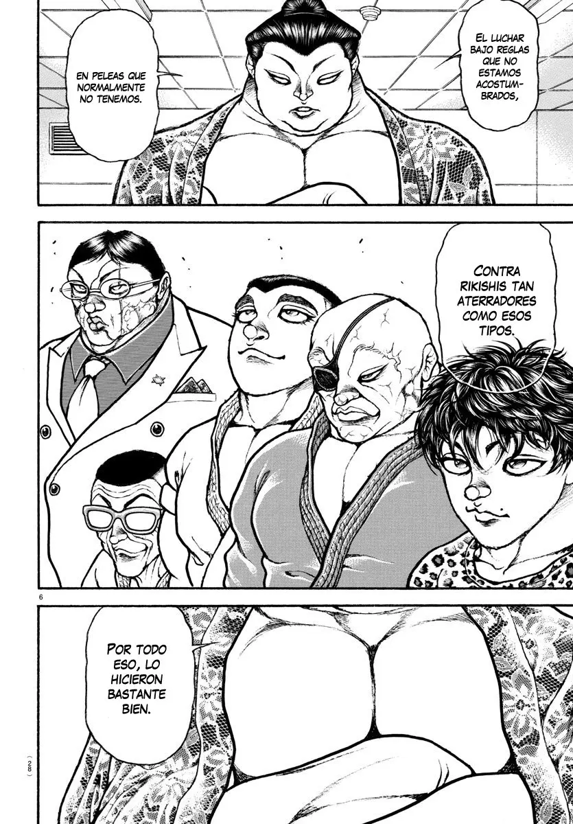 Baki Dou capítulo 93, página 8