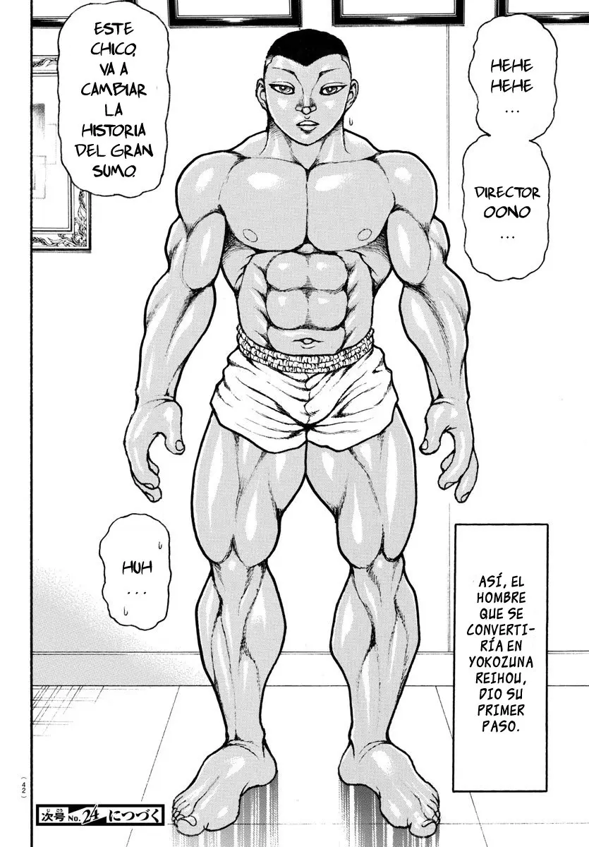Baki Dou capítulo 93, página 22
