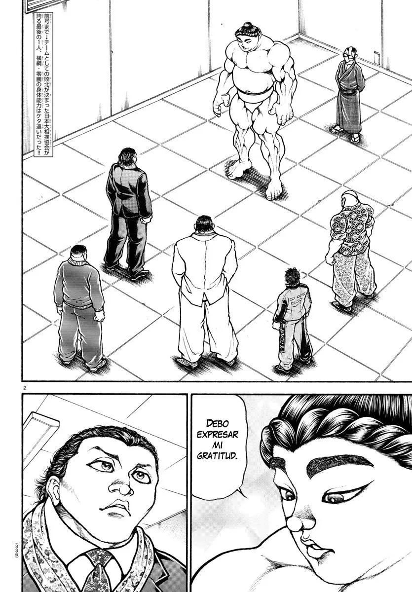 Baki Dou capítulo 94, página 3
