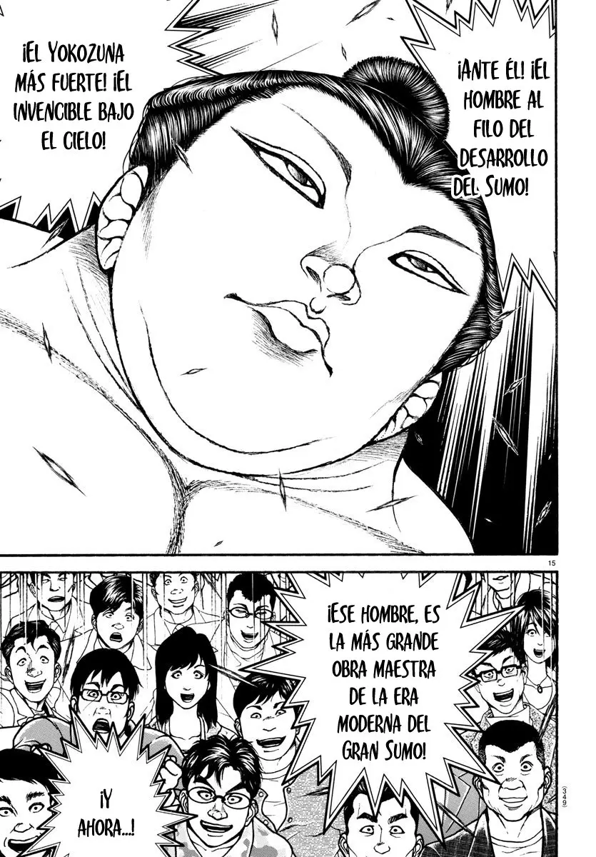 Baki Dou capítulo 94, página 15