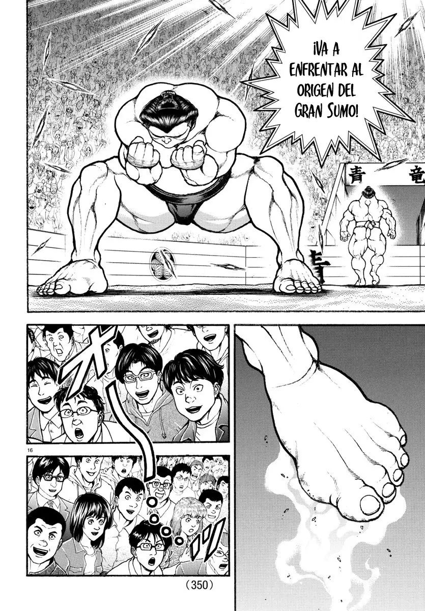 Baki Dou capítulo 94, página 16
