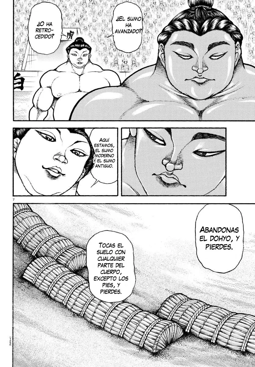 Baki Dou capítulo 95, página 8