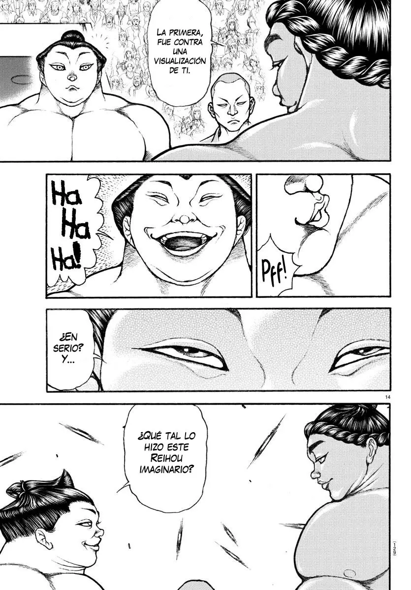 Baki Dou capítulo 95, página 15