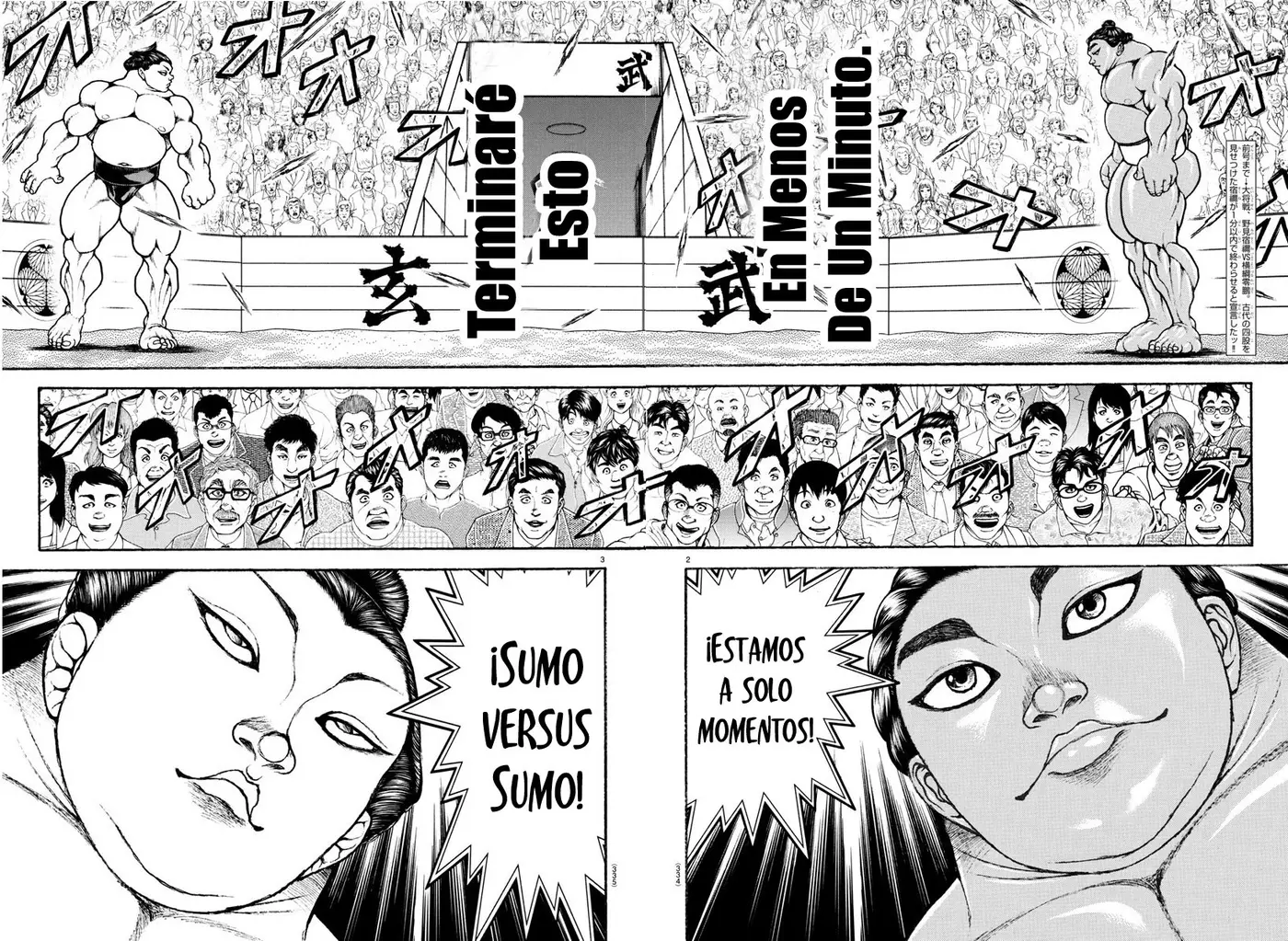 Baki Dou capítulo 96, página 2
