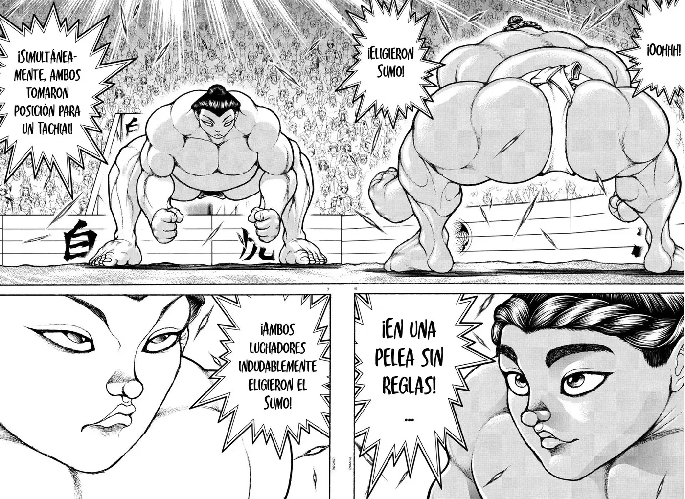 Baki Dou capítulo 96, página 5