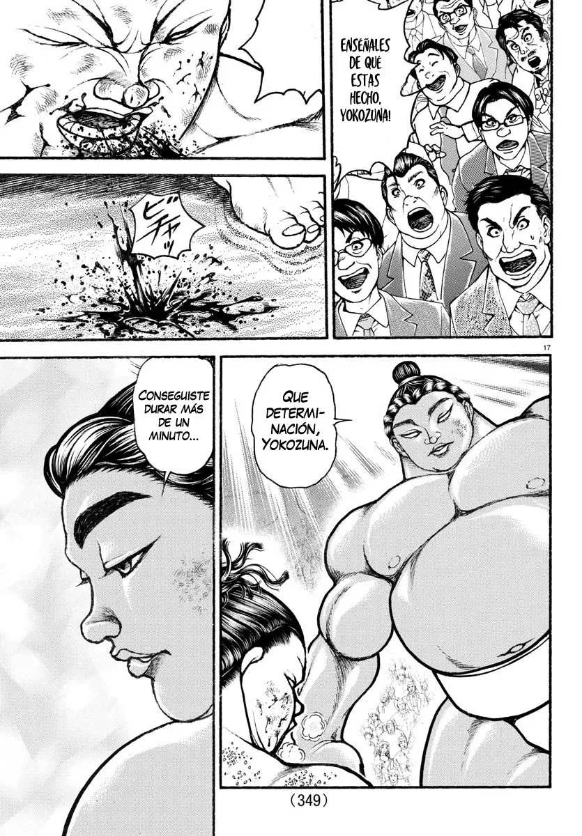 Baki Dou capítulo 97, página 16