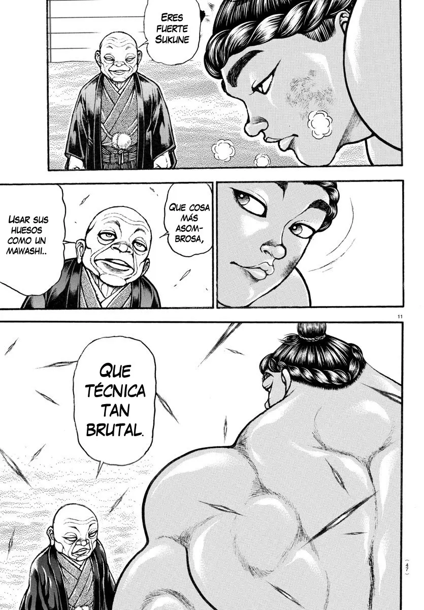 Baki Dou capítulo 98, página 11