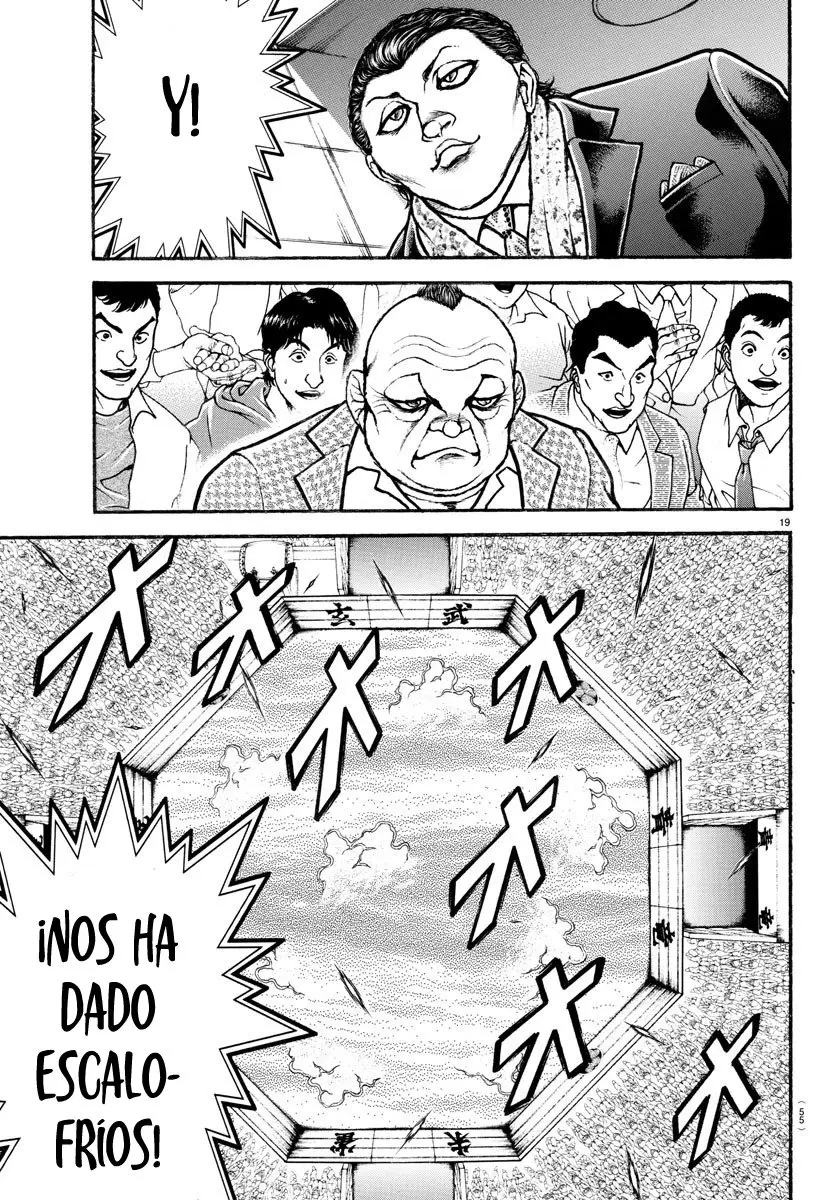 Baki Dou capítulo 98, página 18