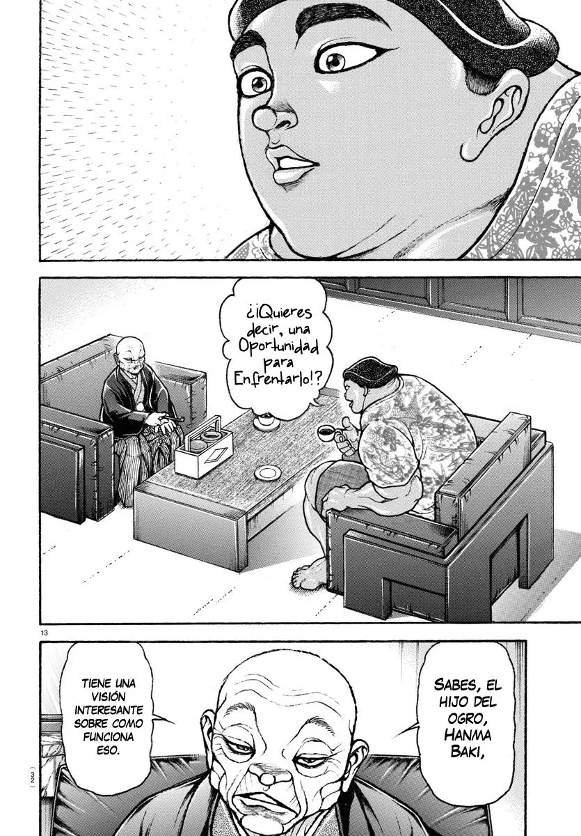 Baki Dou capítulo 99, página 19
