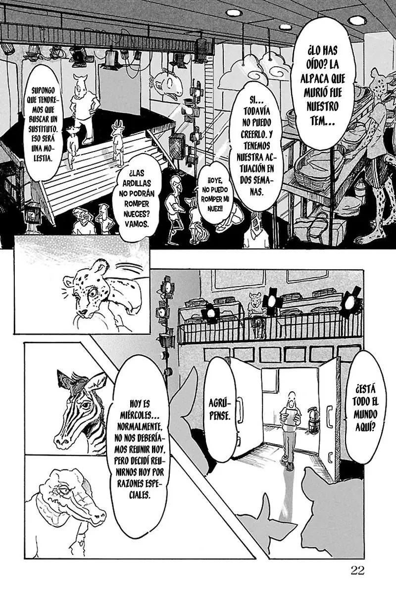 Beastars capítulo 1, página 22