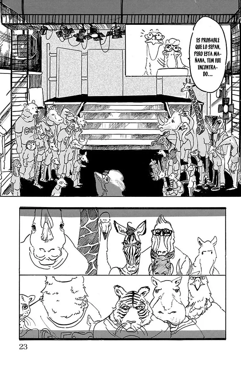 Beastars capítulo 1, página 23