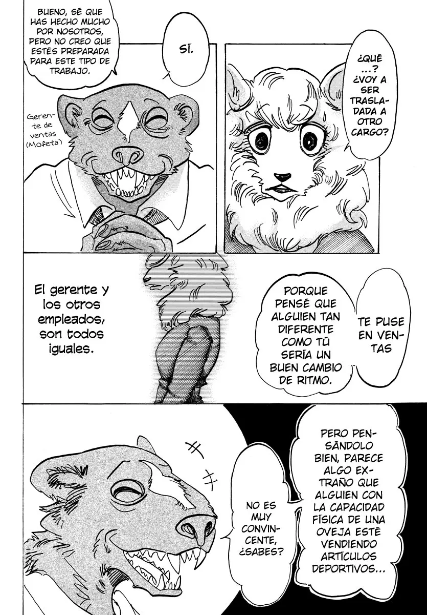 Beastars capítulo 100, página 8