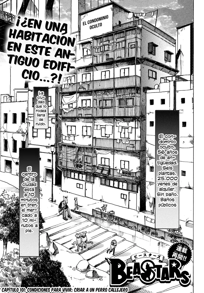 Beastars capítulo 101, página 2