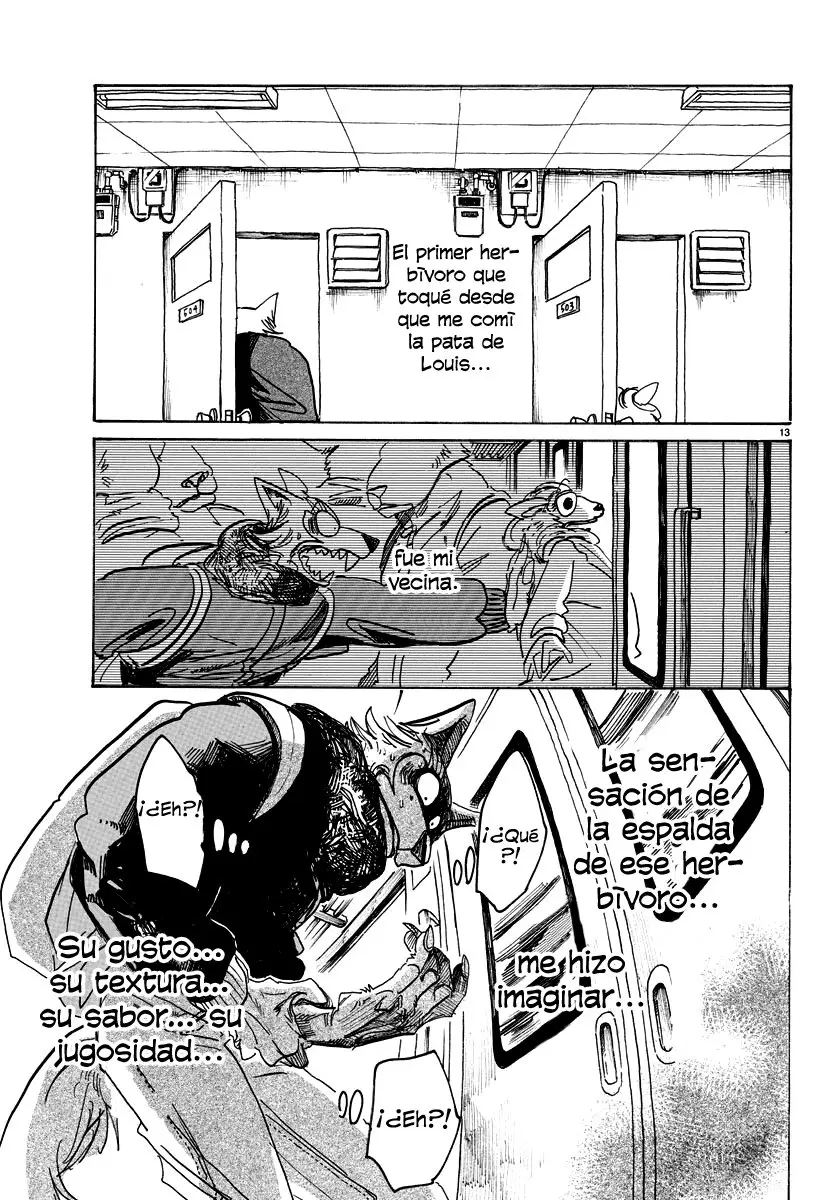 Beastars capítulo 101, página 14