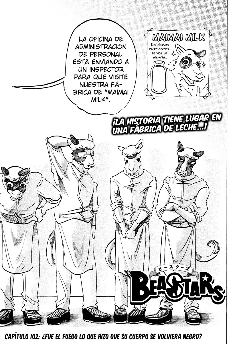 Beastars capítulo 102, página 2