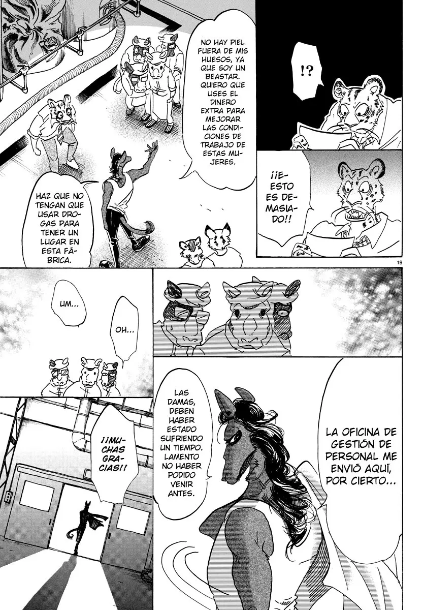 Beastars capítulo 102, página 19