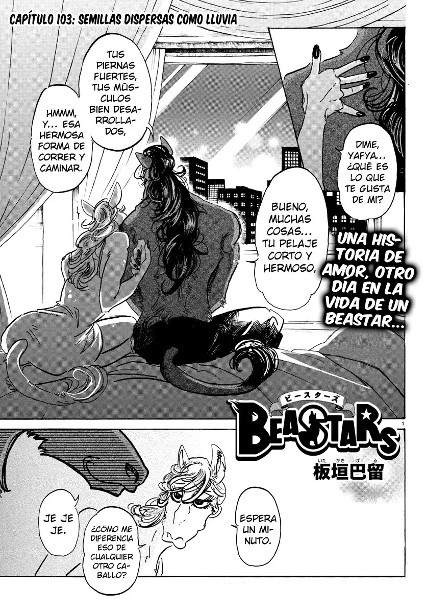 Beastars capítulo 103, página 2