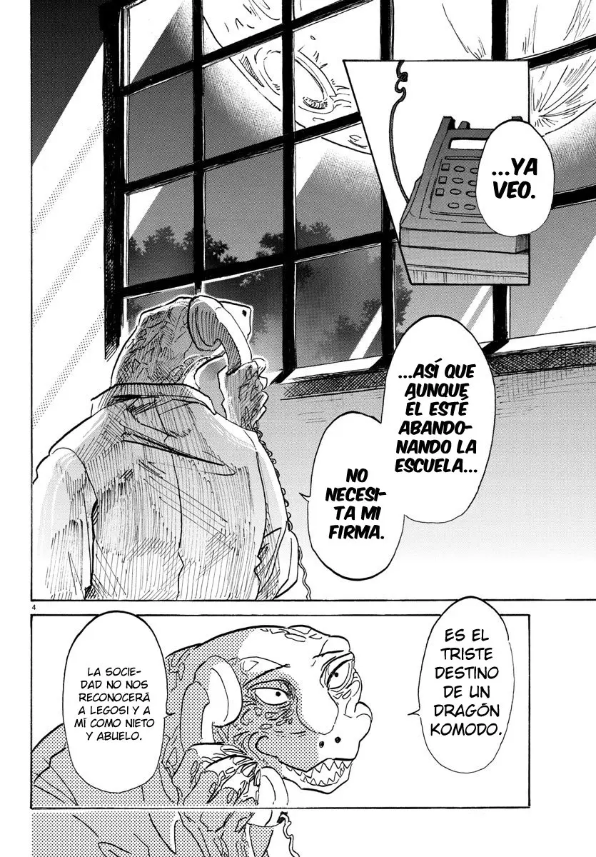 Beastars capítulo 104, página 5