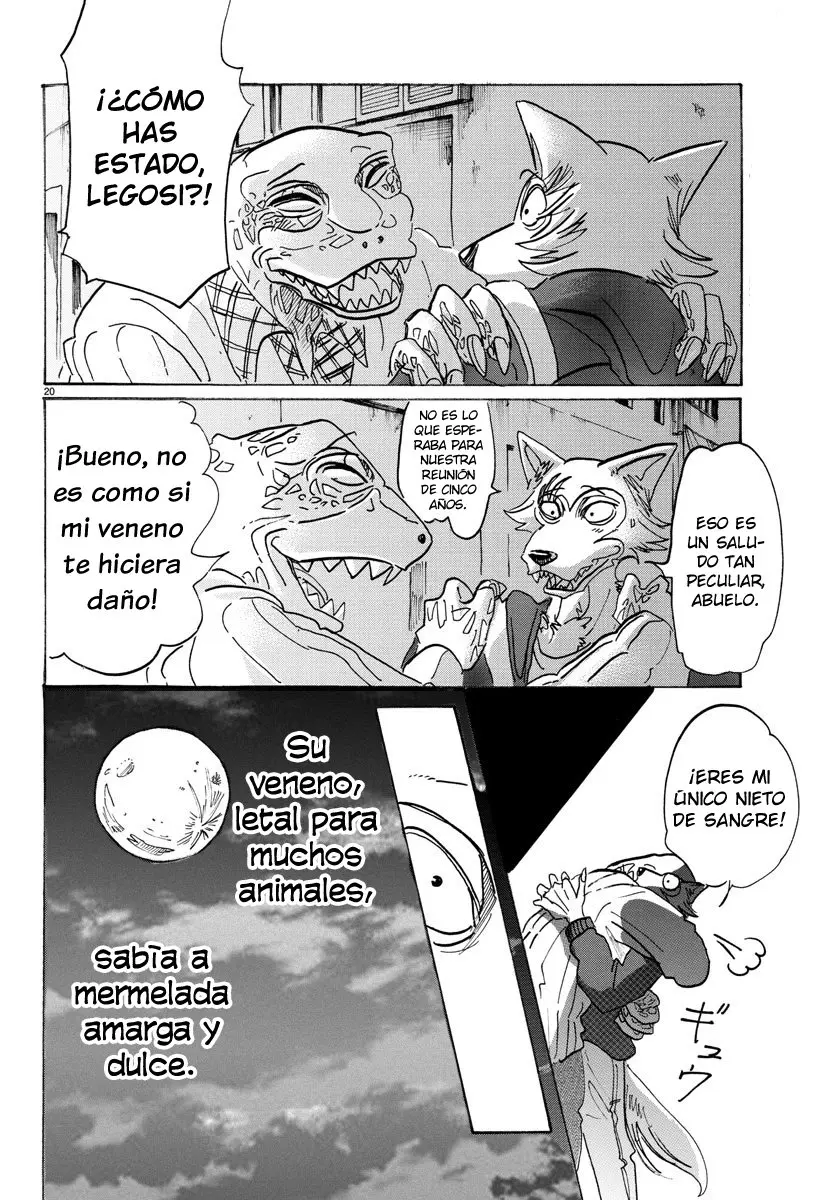 Beastars capítulo 104, página 20