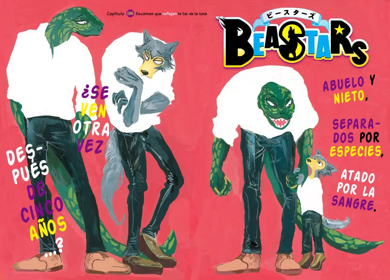 Beastars capítulo 106, página 2