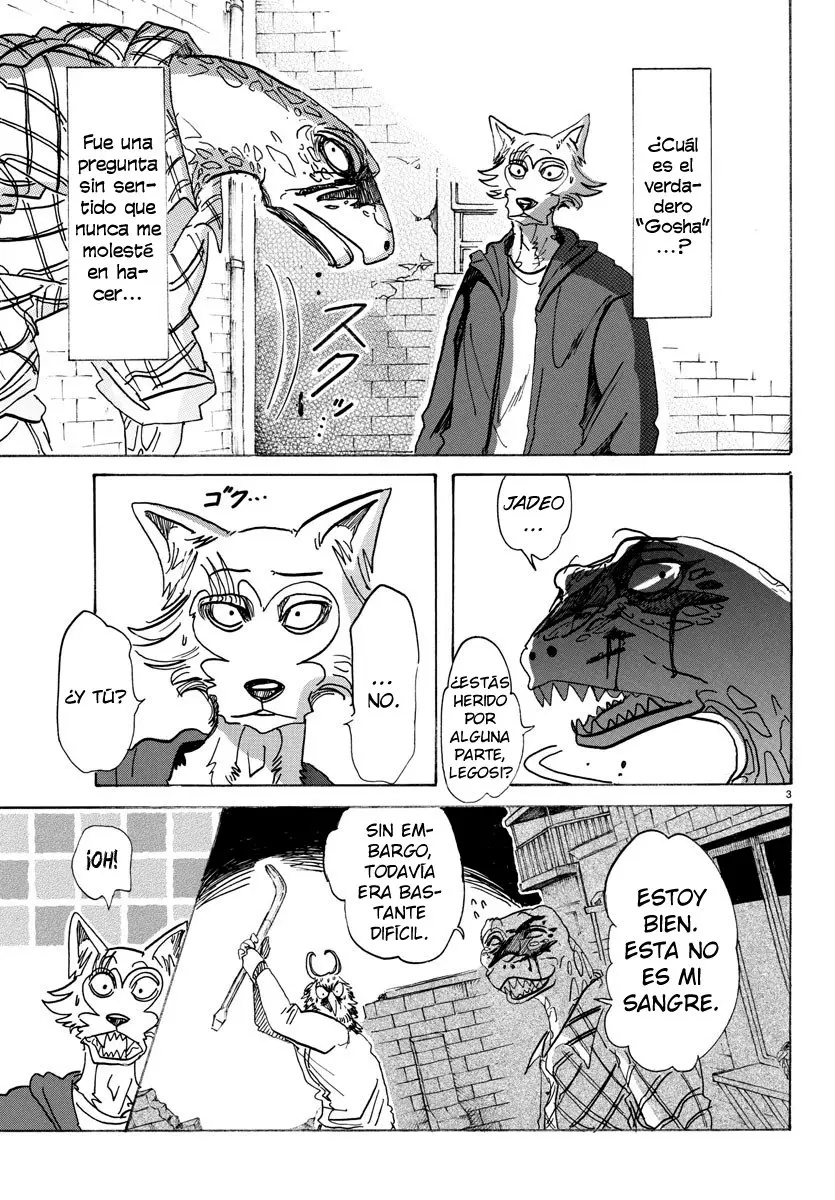 Beastars capítulo 107, página 4