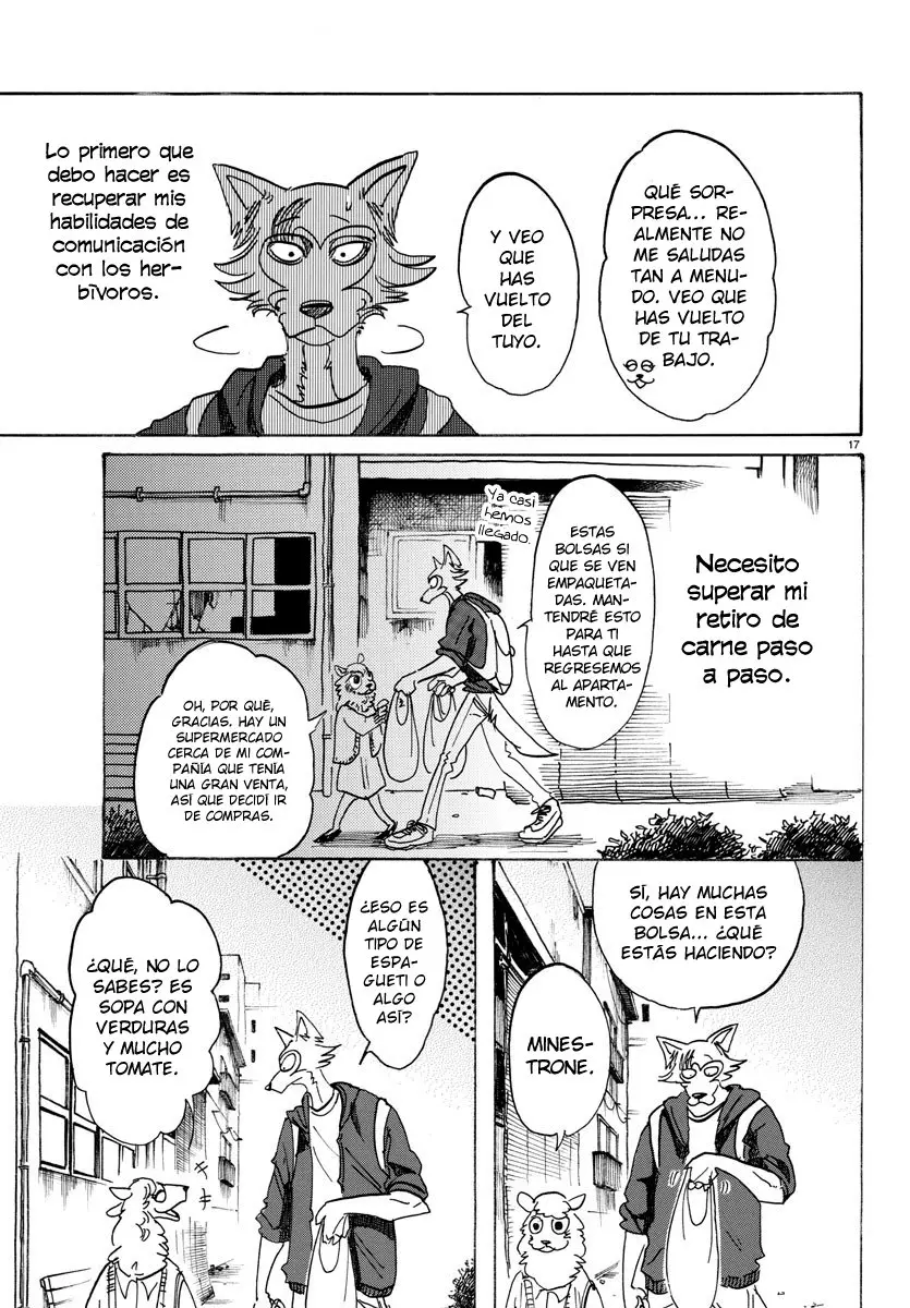 Beastars capítulo 107, página 17