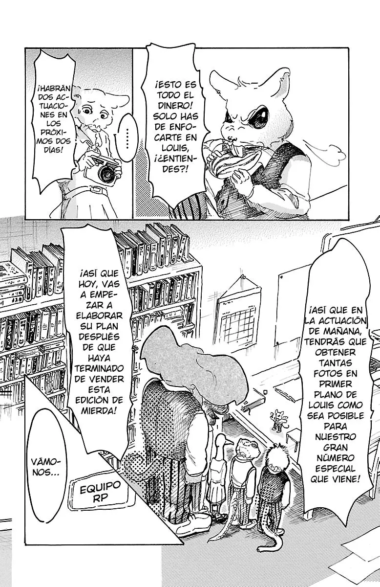 Beastars capítulo 11, página 4