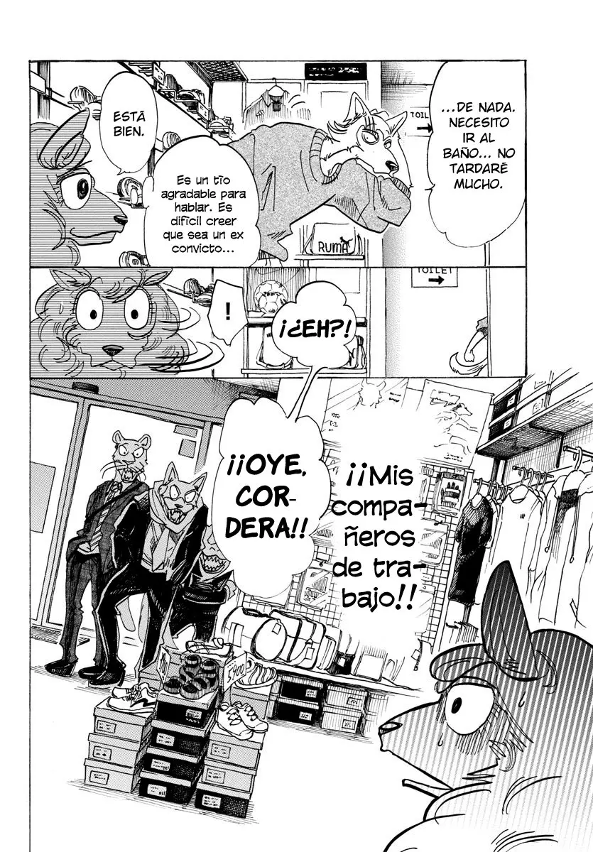 Beastars capítulo 110, página 8