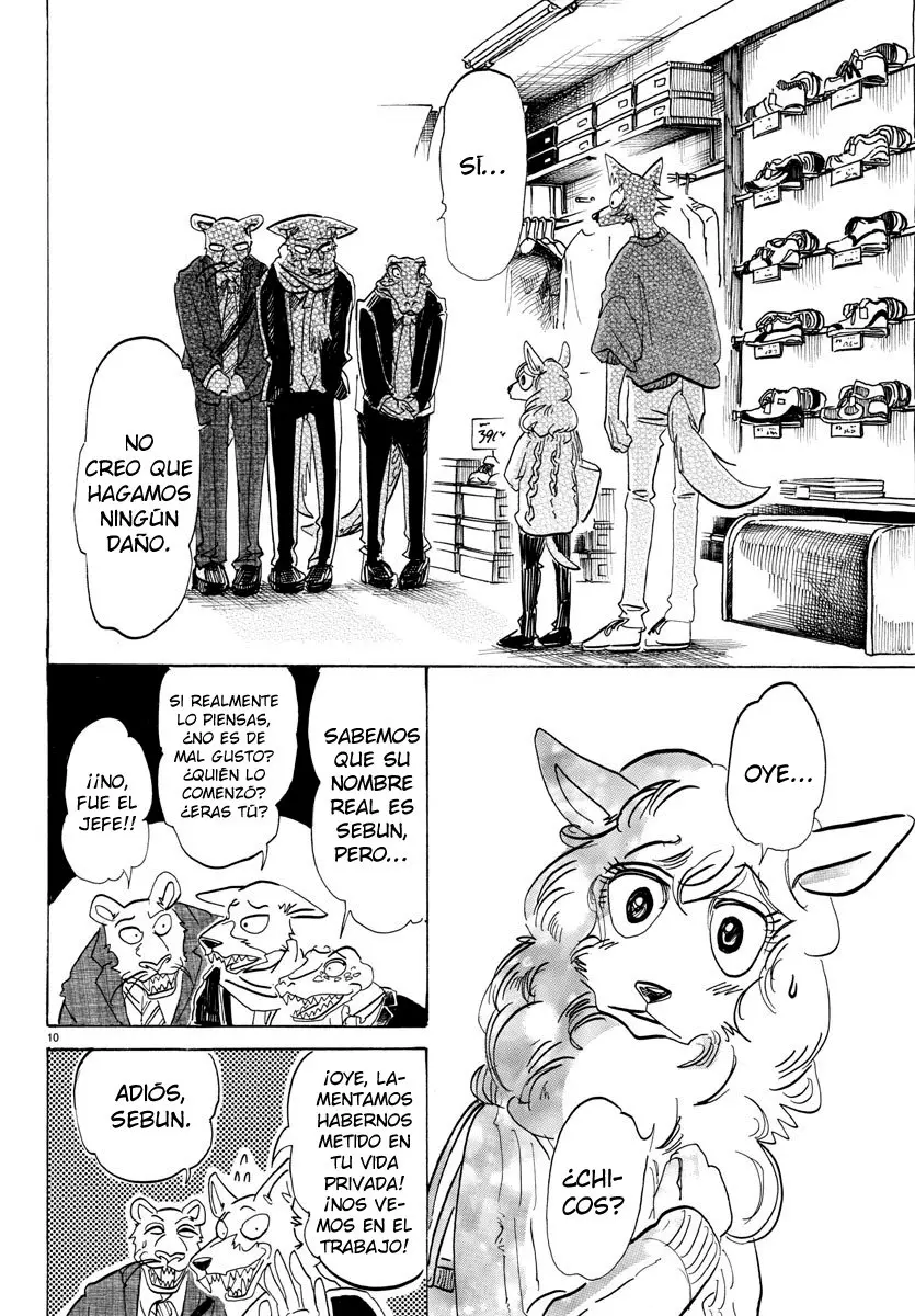 Beastars capítulo 110, página 12