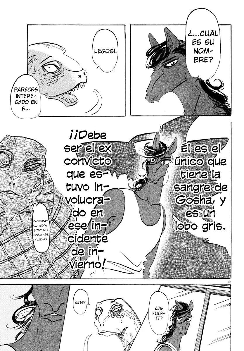 Beastars capítulo 112, página 18