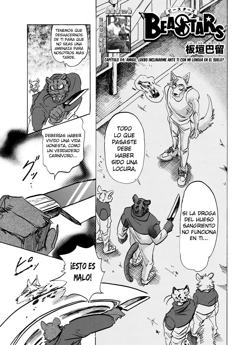 Beastars capítulo 114, página 2