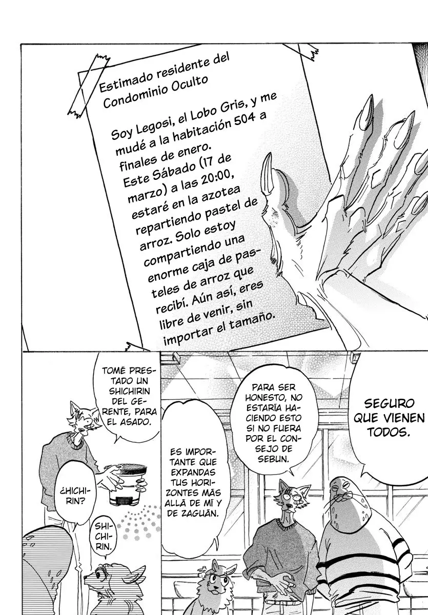Beastars capítulo 115, página 8
