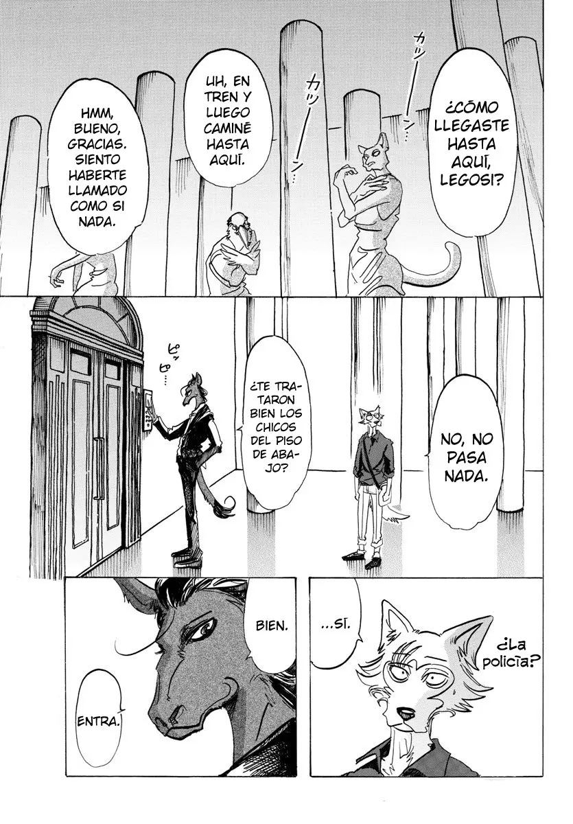Beastars capítulo 117, página 3