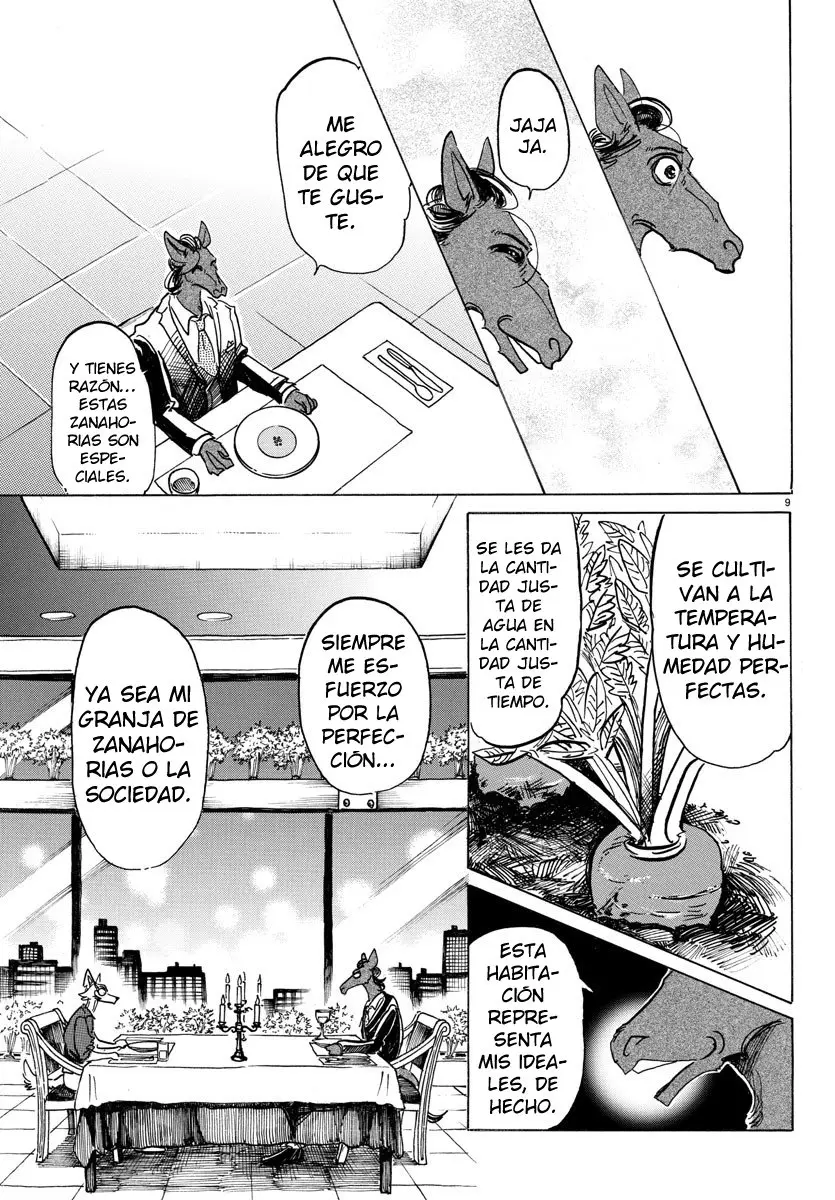 Beastars capítulo 117, página 10